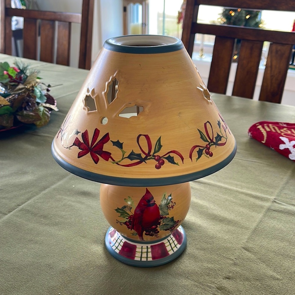 Lenox Holiday Candle Lamp